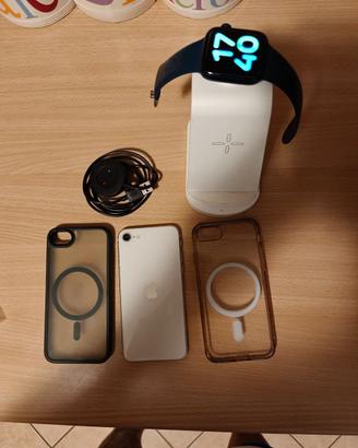 I phone se ,orologio se