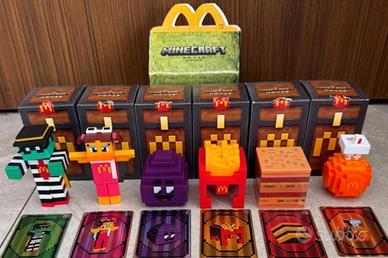 Minecraft collezione per McDonald's 