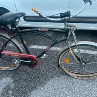 Bicicletta bianchi vintage elettrica 1980