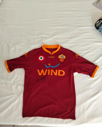 maglia Roma autografata
