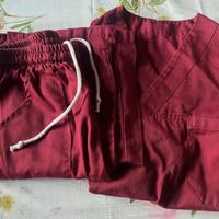 Casacca sanitaria bordeaux