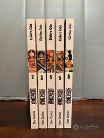 Manga One piece 2-6 edizione bianca💞📚