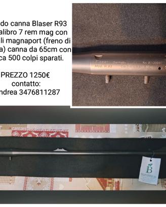 Canna Blaser R93 cal 7Rem mag