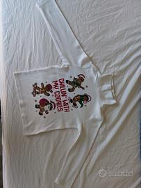 Maglietta maniche lunghe e collo alto 3-4 anni