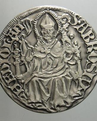 Medaglia Milano Argento 800 Con Scatola