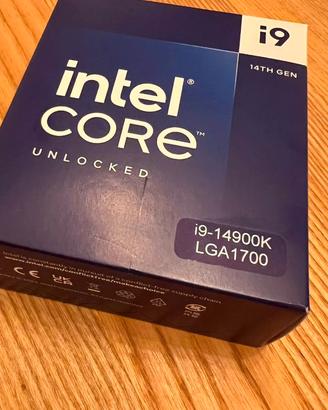 CPU Intel i9 14900k nuova sigillata