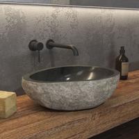 Lavabo River Stone NRS3 Grey Karag