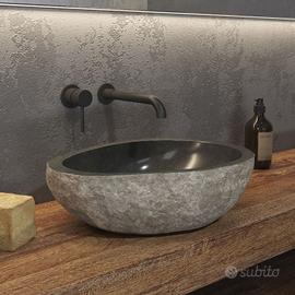 Lavabo River Stone NRS3 Grey Karag