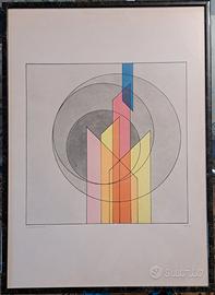 Opera grafica numerata dell'artista LUIGI VERONESI