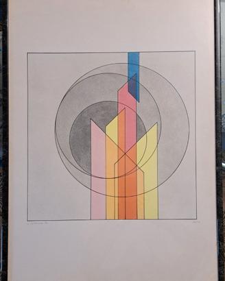 Opera grafica numerata dell'artista LUIGI VERONESI