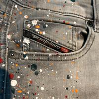 Jeans Diesel taglia 14 anni colorazione grigio