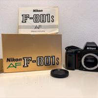 Nikon F-801s con scatola e manuale - FULL SET