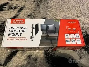 Braccio Supporto Monitor da Scrivania Regolabile