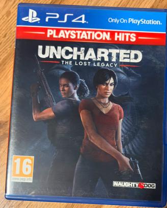 Uncharted the Lost Legacy Playstation 4