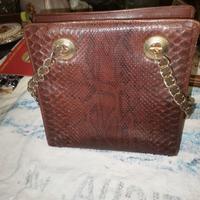 Borsa vintage in lucertola.