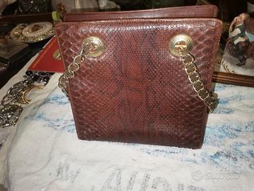 Borsa vintage in lucertola.
