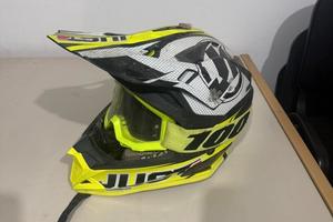 Casco da cross con mascherina