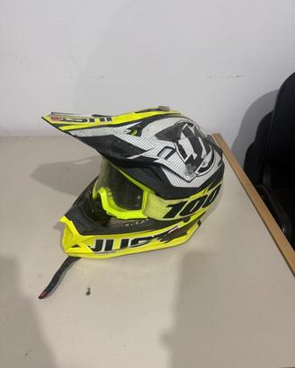Casco da cross con mascherina