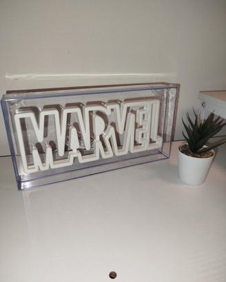 Insegna Luminosa LED NEON MARVEL