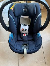 Trio cybex melio con navicella melio cot e ovetto