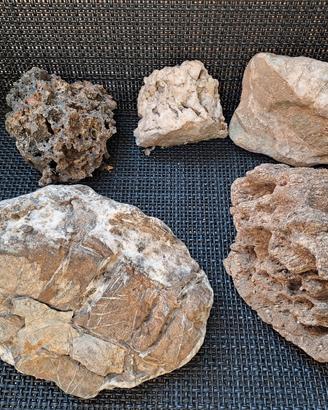 pietre rocce per acquari 