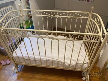 Lettino culla In ferro Battuto