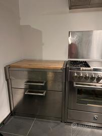 Cucina in acciaio inox - Steel linea Enfasi