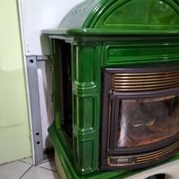Stufa Pellet Ginevra idro Verde Palazzetti