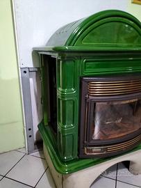 Stufa Pellet Ginevra idro Verde Palazzetti