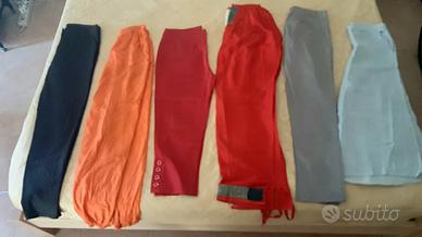 LOTTO 6 PANTALONI DONNA ESTIVI CALLIOPE E VARI M L