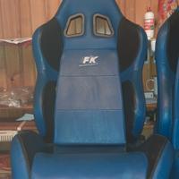Sedili FK Motorsport BLU - SPORTIVI