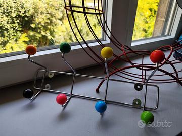 Appendiabiti parete anni 70 Mini Sputnik Space Age