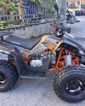 NEW QUAD 125 R8 COYOTE NERO/ARANCIO