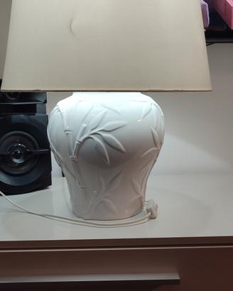 Lampada bianca ceramica come nuova
