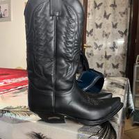 Stivali vera pelle stile cowboy sendra nuovi