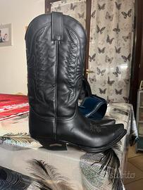 Stivali vera pelle stile cowboy sendra nuovi