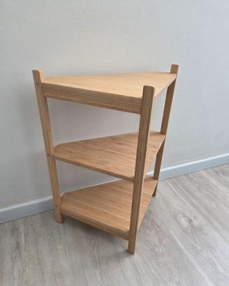 IKEA RÅGRUND scaffale angolare in bambù – 34x34x60