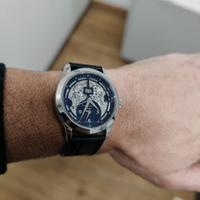 Louis Erard gmt gran data skeleton 