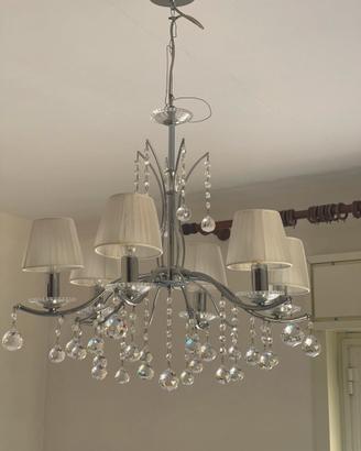 Lampadario cristalli