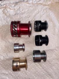 Lotto bobine Shimano/Abu garcia/Browning/Tica