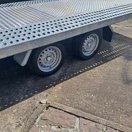 carrello per trasporto di auto e materiale