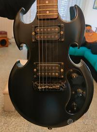 chitarra elettrica di liuteria Moncada, artigiana