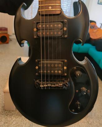 chitarra elettrica di liuteria Moncada, artigiana