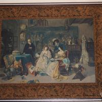 Antonio Borsari Elegante arazzo decorativo