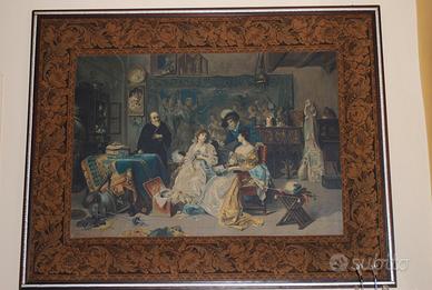 Antonio Borsari Elegante arazzo decorativo