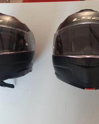 2 CASCHI LS2 STROBE II MODULARI