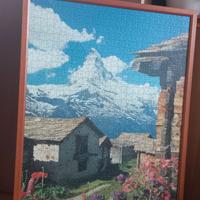quadro puzzle monte cervino 