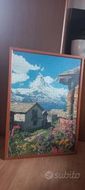 quadro puzzle monte cervino 