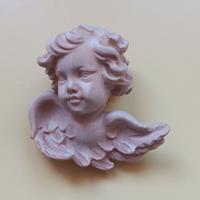 Angioletto vintage in legno intagliato - Ortisei