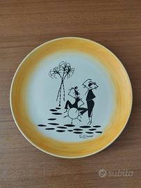 Coppia piatti da parete vintage
